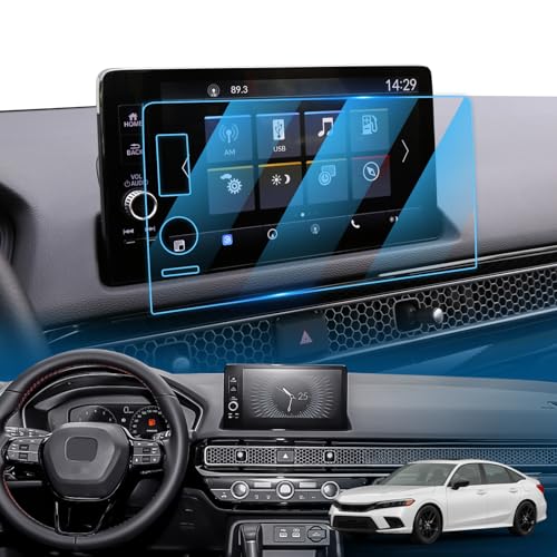 LFOTPP 2023-2026 CRV Screen Protector Glass 9-Inch 2023-2025 CRV[EX-L/Sport/Touring/Hybrid/E:FCEV]2026 CRV [Sport Touring Hybrid]2023-2025(Honda Civic/HRV/Integra/Pilot/Ridgeline/2025-2026 ADX A-SpecAdvance) - Image 1