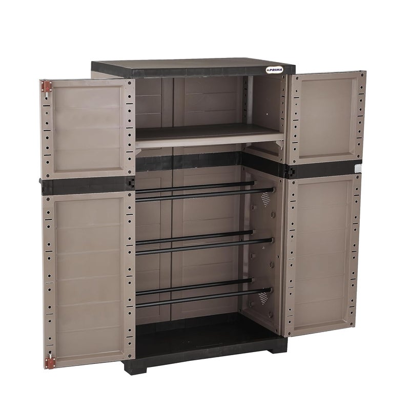 Prima Delta-Deluxe Plastic Shoe Cabinet with Extension for More Storage (Medium) | Space Organizer | Shoe Rack for Home & Office - Image 5