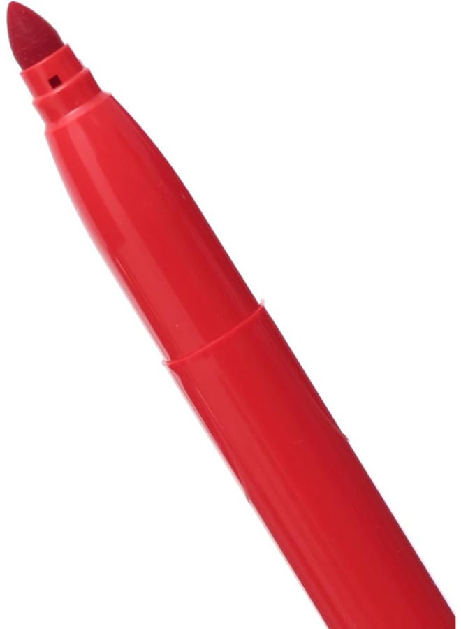 ام اند جي أقلام تلوين على شكل حرف L، إبداعات فنية مشرقة، رأس كبير، تدفق سلس، 6 ألوان - Image 3