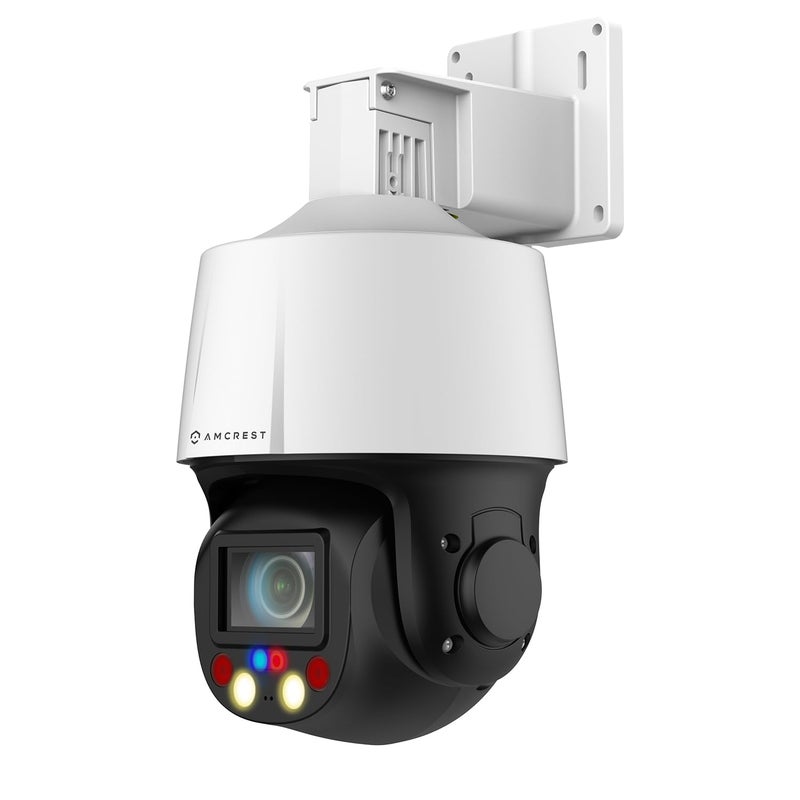 Amcrest 4MP Outdoor PTZ POE AI IP Camera Pan Tilt Zoom Optical 5X Motorized Security Speed Dome Human and Vehicle Detection IVS Face Detection Auto Tracking POE 8023at IP4M1098EWAI - Image 2