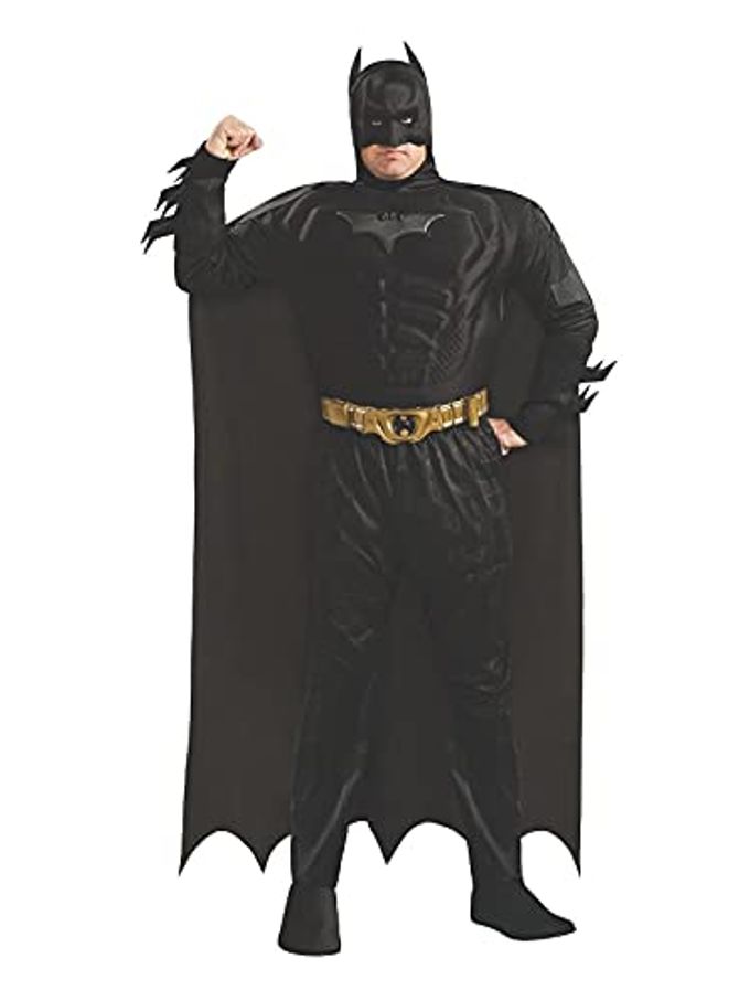 Rubies DC Batman The Dark Knight Rises: Batman Costume for Adults, Men's Plus - Image 5