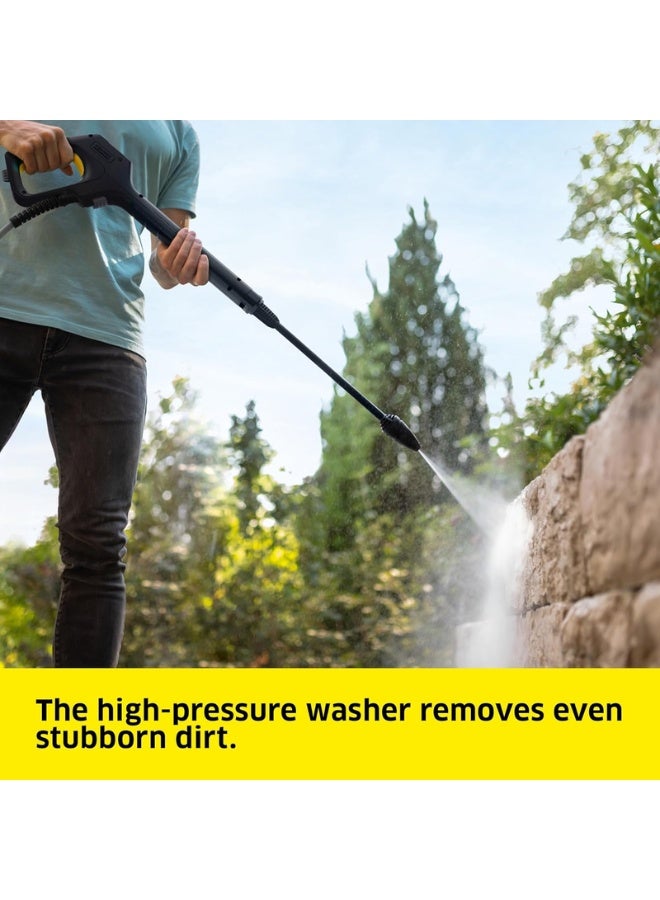 KARCHER high-pressure washer K 5 WCM Flex eco!Booster Car & Home, pressure: max. 145 bar, flow rate: 500 l/h, coverage: 40 m²/h, weight: 12.5 kg, high-pressure hose, eco!Booster, Car & Home Kit - Image 3