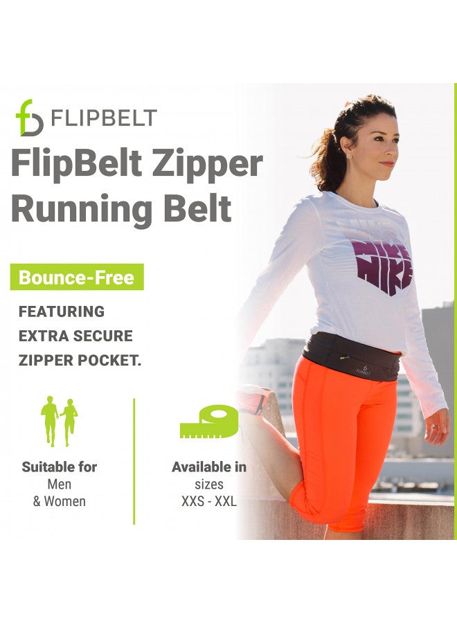 FlipBelt FlipBelt Running & Fitness Workout Belt, Black, Medium - Image 2