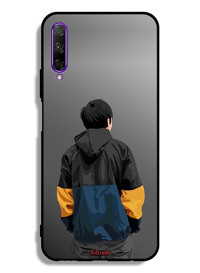 Tolwak Huawei Y9s Protective Case Cover Boy Portrait Art - Image 2