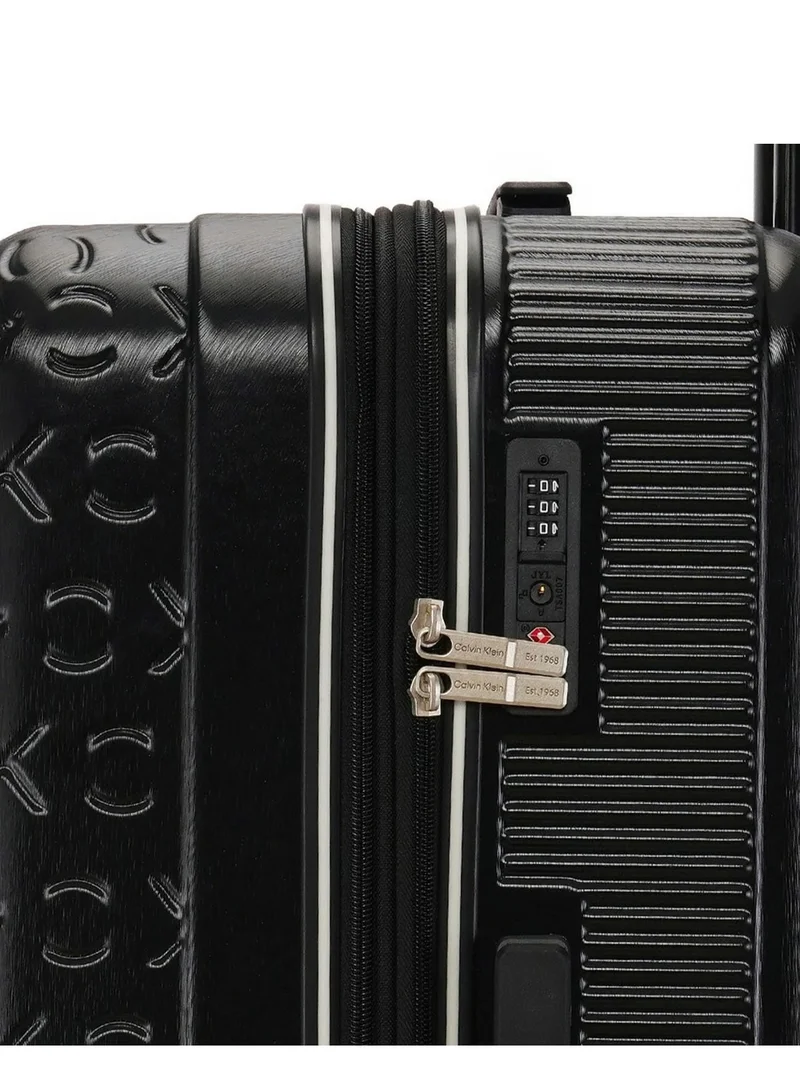 CALVIN KLEIN Fly Control Hardside Spinner Luggage On Wheels, Ultra Lightweight ABS, 4 Double Wheels