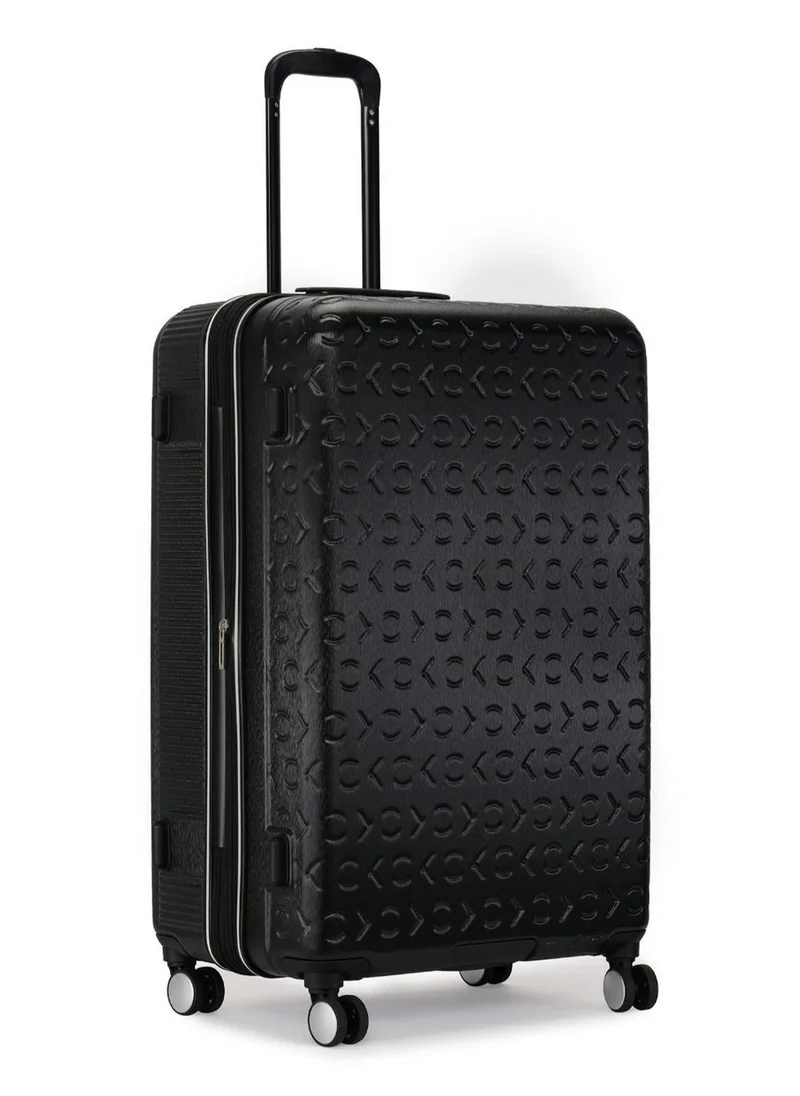 CALVIN KLEIN Fly Control Hardside Spinner Luggage On Wheels, Ultra Lightweight ABS, 4 Double Wheels