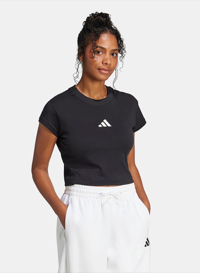 Adidas Future Icons Small Logo Baby T-Shirt - Image 3