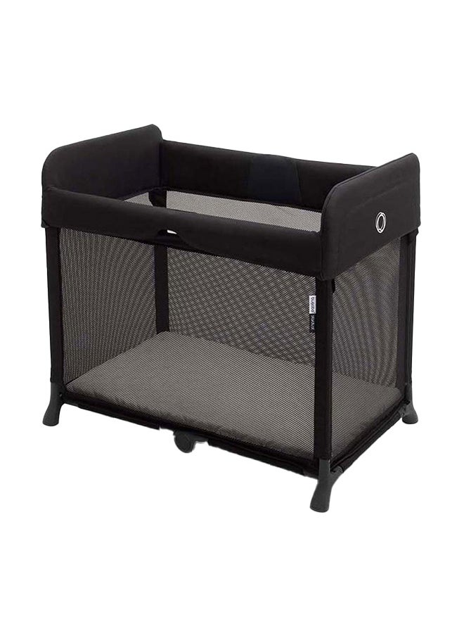 Bugaboo Stardust Pop - Up Travel Cot, 0 Months +, Black  - Image 1