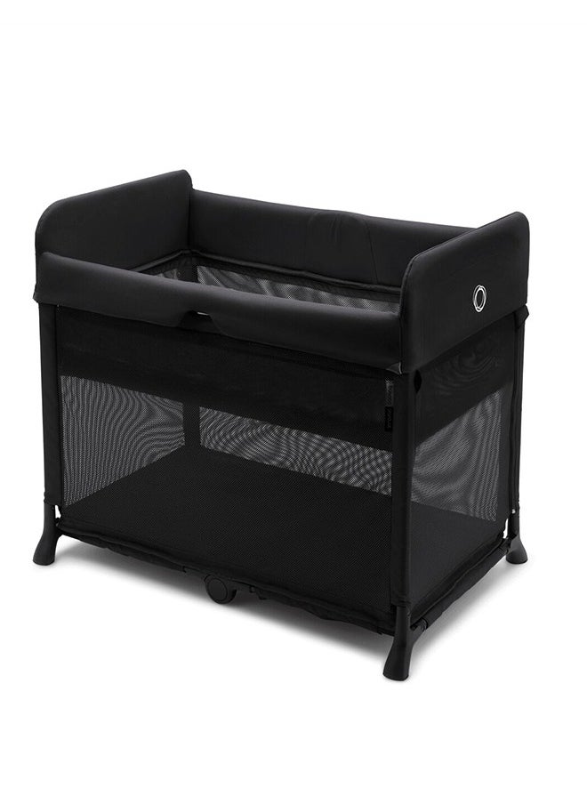 Bugaboo Stardust Pop - Up Travel Cot, 0 Months +, Black  - Image 2