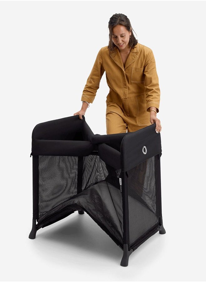 Bugaboo - Stardust Pop - Up Travel Cot, 0 Months +, Black - Image 1