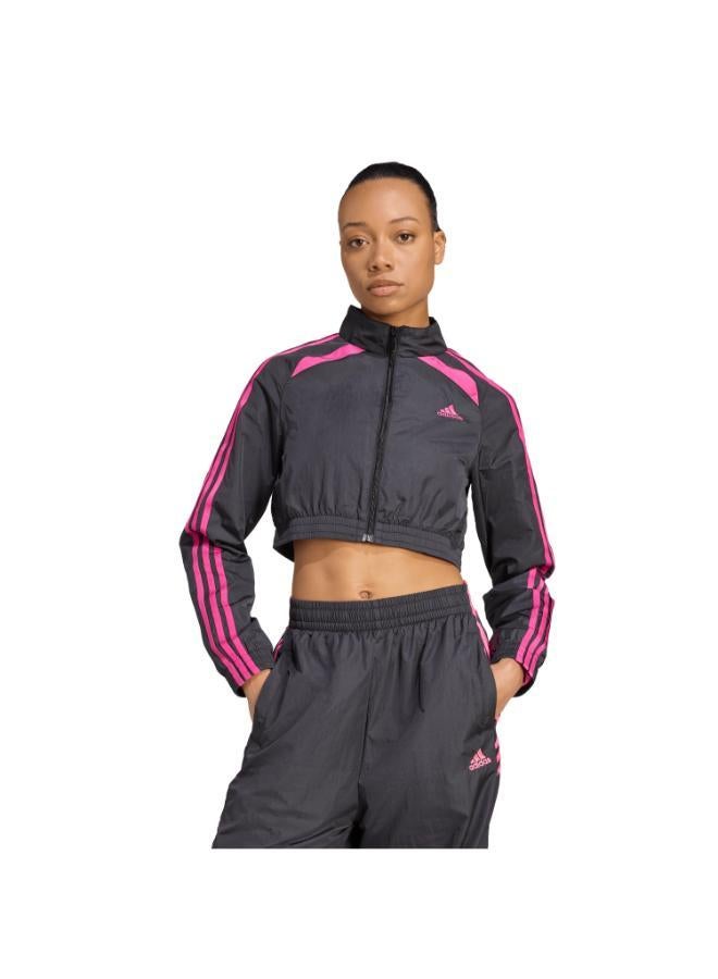 adidas Originals Teamgeist Adicolor Cropped Track Top - Image 1