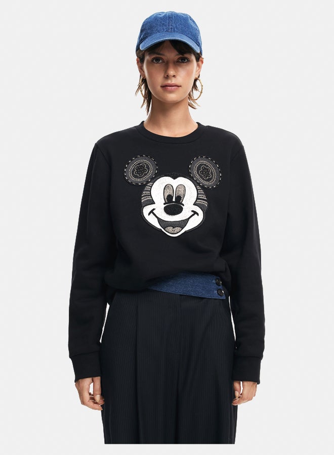 DESIGUAL Mickey Mouse face sweatshirt  - Image 2