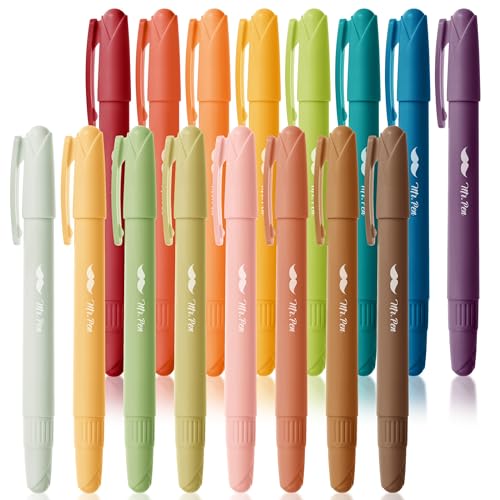 Mr. Pen Mr Pen No Bleed Gel Highlighters Assorted Colors 16 Pack Bible Highlighters and Pens No Bleed Bible Markers for Study Journaling School Supplies and Accessories - Image 1