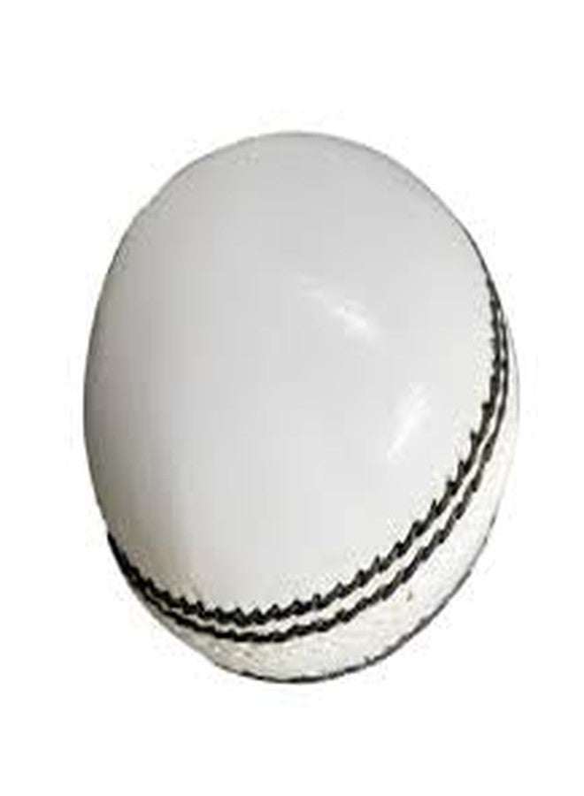 Vibco White Club Cricket Leather Ball Pack of 1ball - Image 4