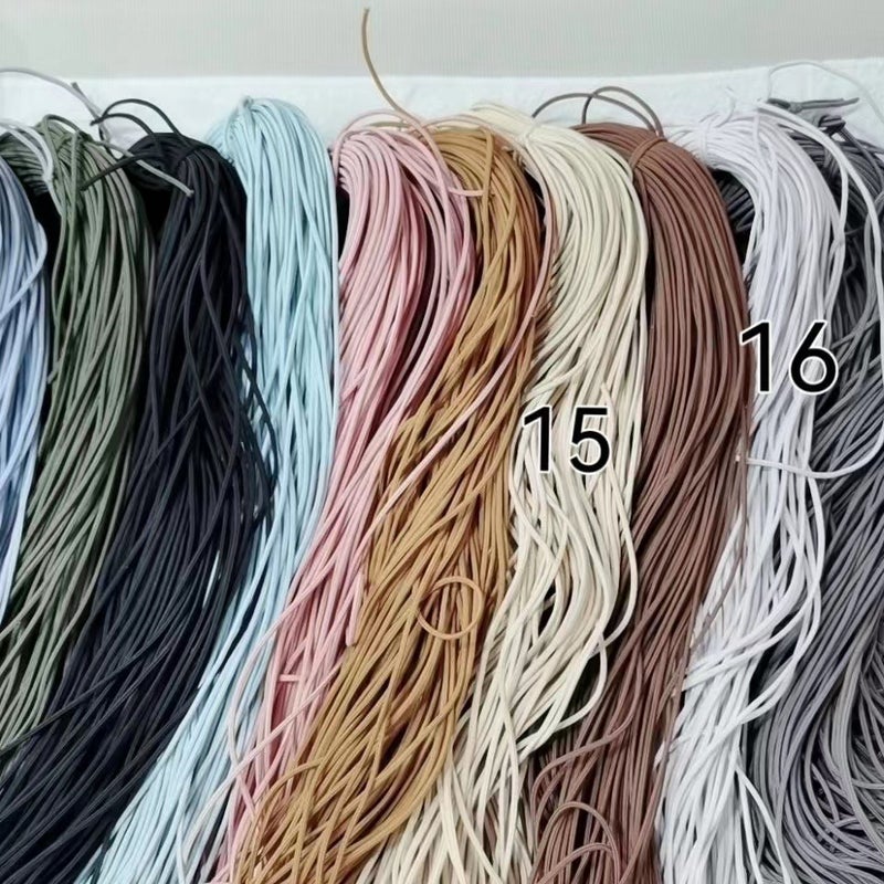 High Elastic Rubber Band Into Bundle Hexagonal Octagonal Rubber Band Diy Material Accessories Whole Bundle Rubber Band Six-Inch 100 M Thread - Image 2
