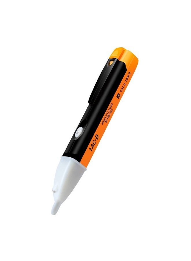 Beauenty Smart Non-contact Voltage Pen, Voltage Tester & Audible Beeper&Flashing LED, Voltage Detection Range 90 V to 1000 V AC Yellow  - Image 1