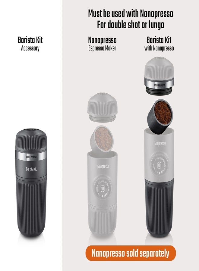 WACACO Accessory for Nanopresso, Barista Kit, Larger Water Tank with 3 Filter Baskets, for Lungo Espresso - Image 2
