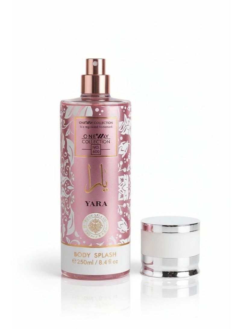 ONEWAY One Way Collection – Yara Body Splash – 250ml - Image 1