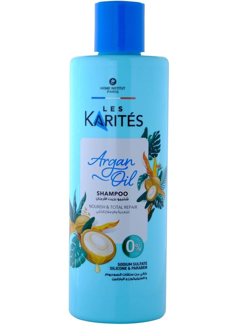 شامبو زيت الأرجان للتغذية والإصلاح الكلي  400 مل