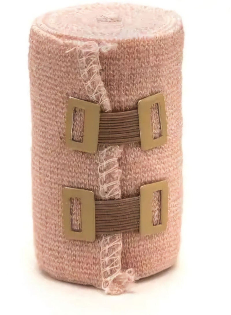 Frist Step First Step Elastic Bandage 7.5 cm –Box of 12 Rolls Premium-Quality, Stretchable, and Durable Compression Wrap for Sprains, Strains, and Muscle Support, Breathable and Comfortable for All-Day Use - Image 2