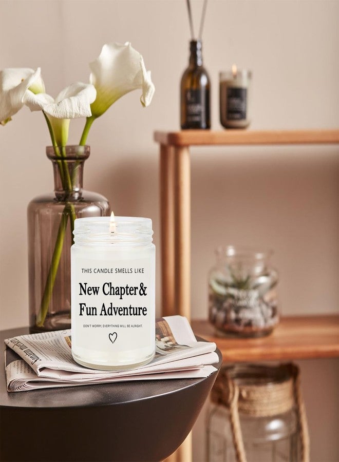 BACDOILQ New Beginnings Gifts for Women & Men - New Job, Going Away & Divorce Gifts - Lavender Scented Candle - Image 5