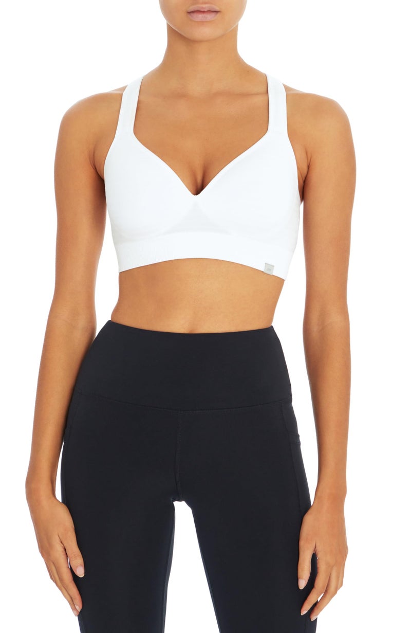 Marika Women's Johanna Molded Cup Seamless Sports Bra, White, Large - Image 2