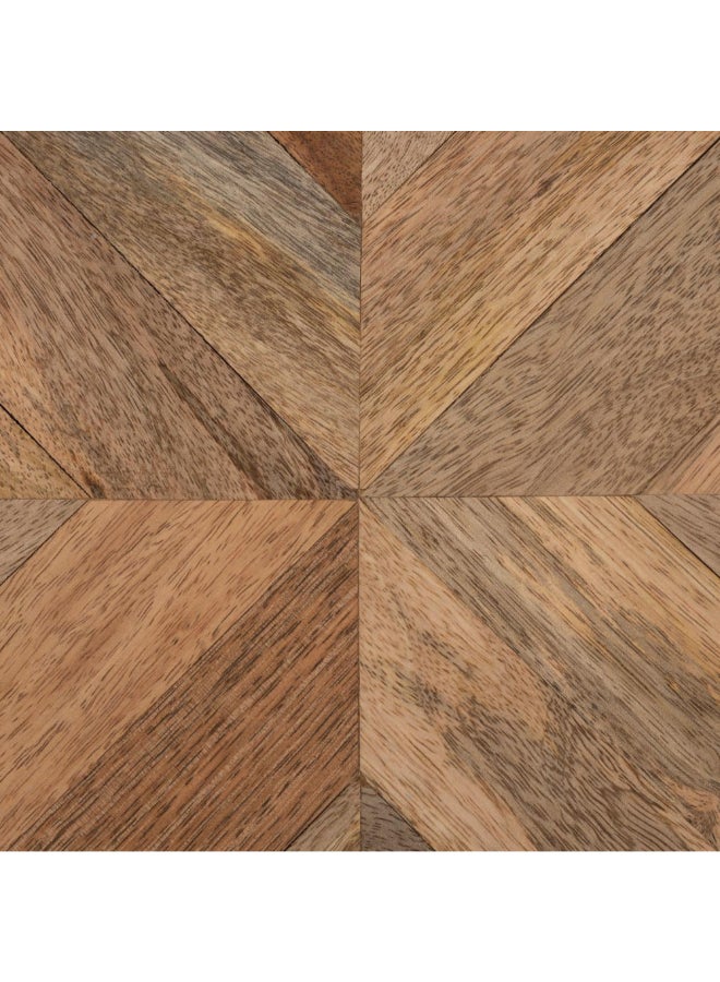 atmosphera 2-Piece Basile Nesting Coffee Table Set Brown and Black 56 x 51 x 56 cm 179130 - Image 5