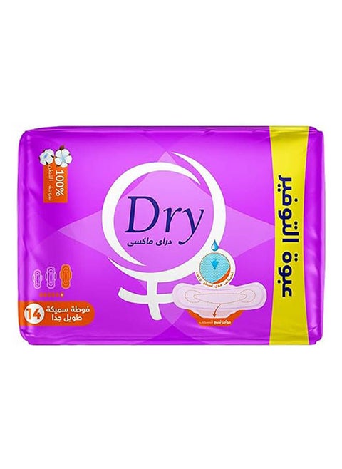 Extra Long Pads Maxi 14 Pcs Saving Pack