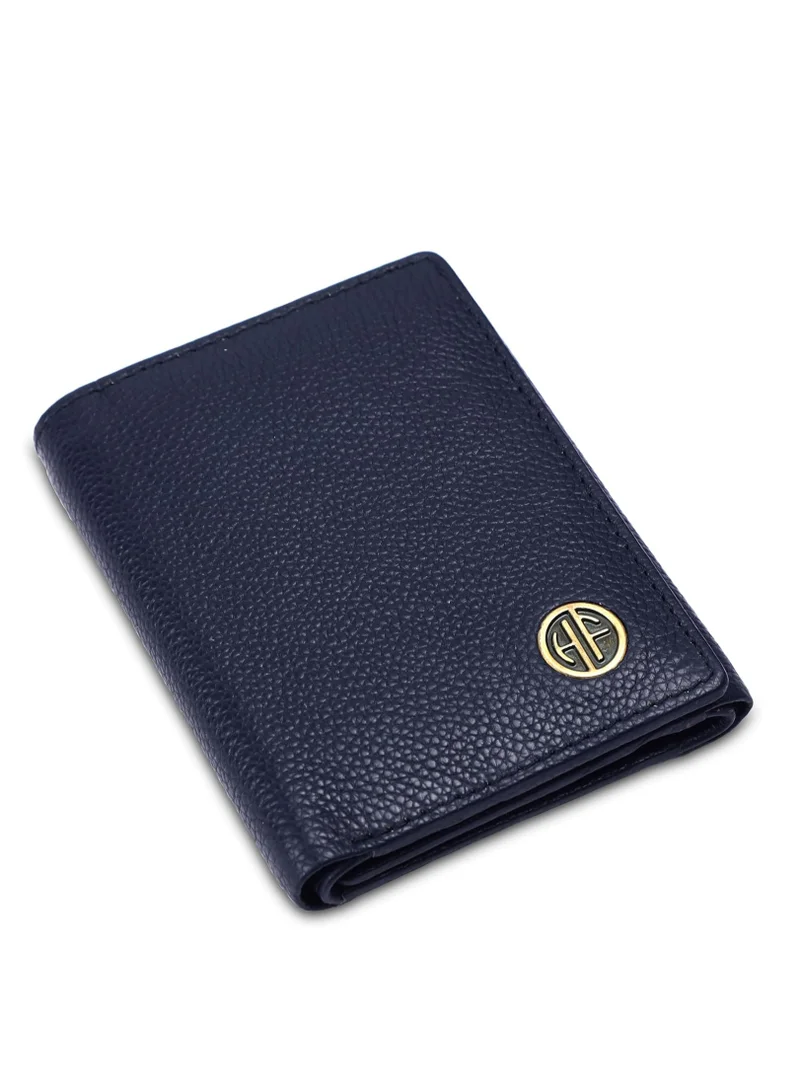 HAMMONDS FLYCATCHER Leather Wallet for Men | RFID Protected for Daily use, Croc Blue, Modern | TJ3M