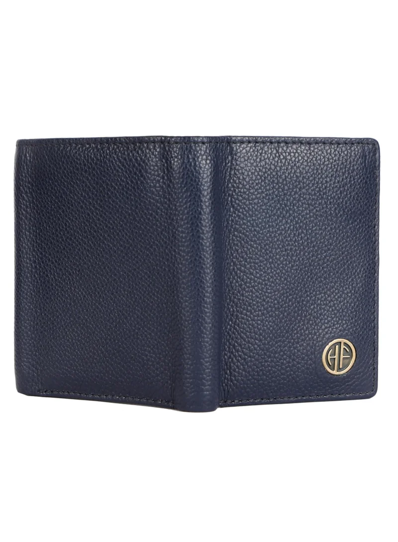 HAMMONDS FLYCATCHER Leather Wallet for Men | RFID Protected for Daily use, Croc Blue, Modern | TJ3M