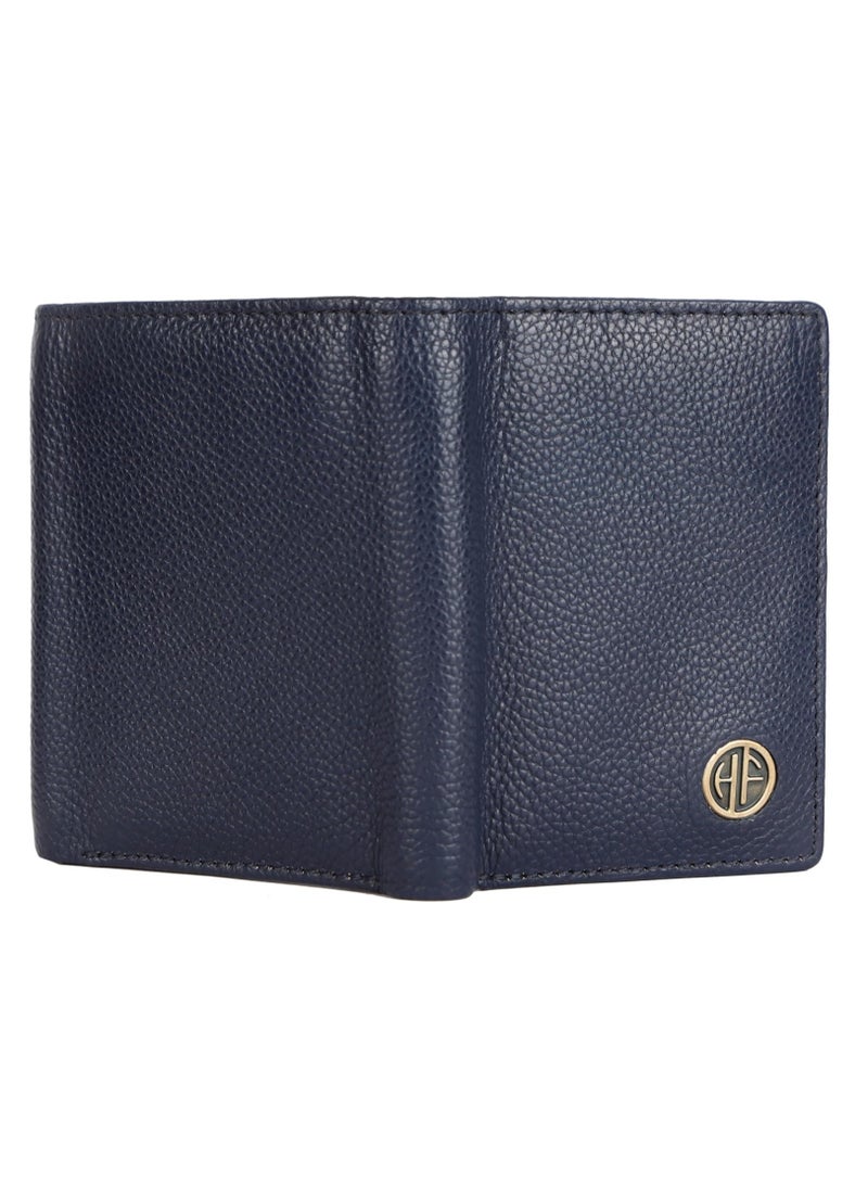  هاموندز فلاي كاتشر محفظة جلدية للرجال | RFID محمي للاستخدام اليومي، أزرق تمساح، حديث | TJ3M - Image 2