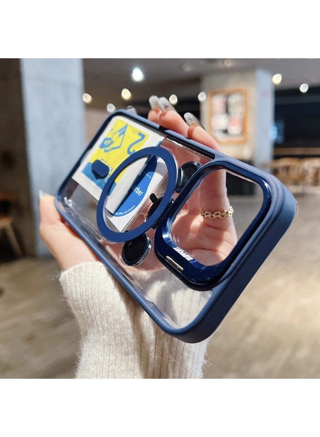 For Apple Invisible Lens Bracket Mobile Phone Case Hardware Magnetic High Transparent Protective Cover Multiple Models Available