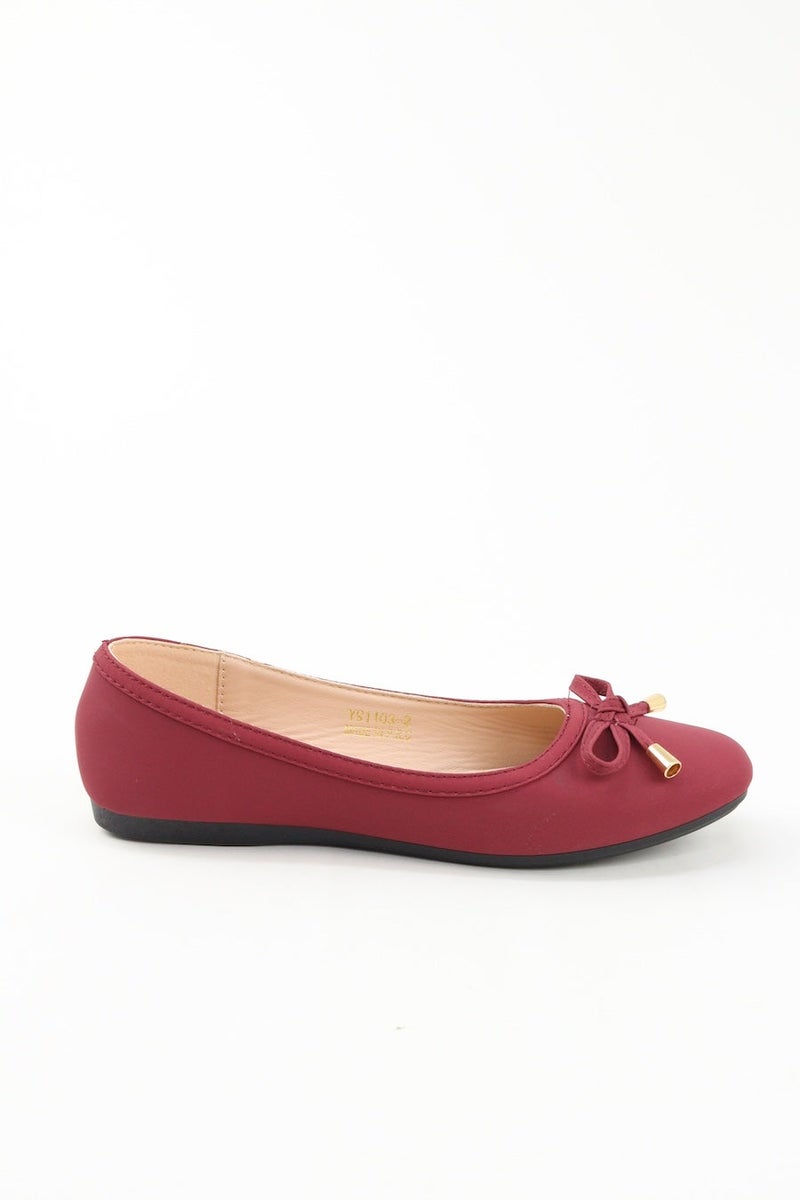 VINY Women's Cushioned Ballet Flats – Comfortable Slip-On Ballerina Shoes, Lightweight Casual Flat Shoes, Soft Walking & Office Footwear for Everyday Wear - Image 1