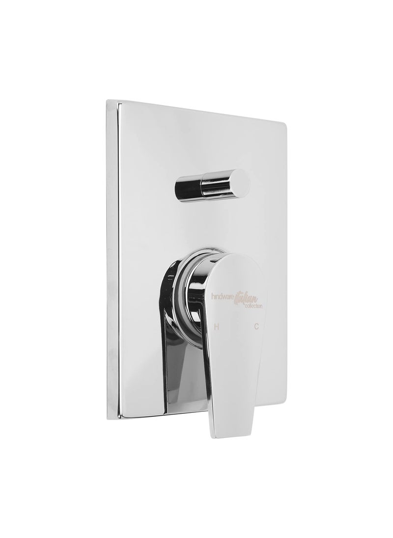 Hindware Italian Collection F360015CP Element Exposed Part Kit of Single Lever HiFlow Divertor Suitable for F8591 Brass with Chrome Finish