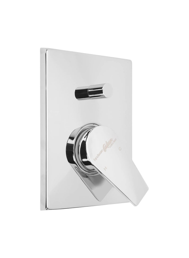 Hindware Italian Collection F360015CP Element Exposed Part Kit of Single Lever HiFlow Divertor Suitable for F8591 Brass with Chrome Finish