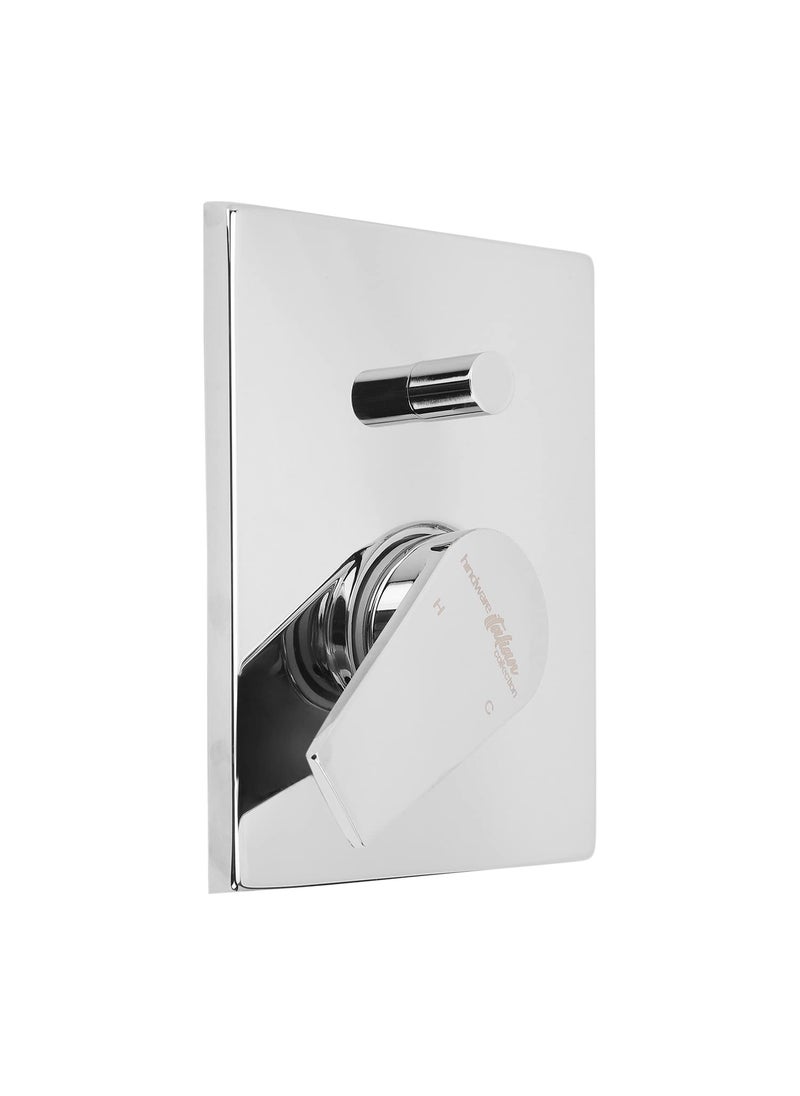 Hindware Italian Collection F360015CP Element Exposed Part Kit of Single Lever HiFlow Divertor Suitable for F8591 Brass with Chrome Finish