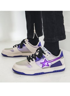 KUYING New Fashion Trend Men's Board Shoes Gradient Low Top Sports Shoes  - Image 2