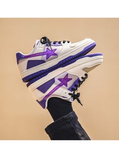 KUYING New Fashion Trend Men's Board Shoes Gradient Low Top Sports Shoes  - Image 3