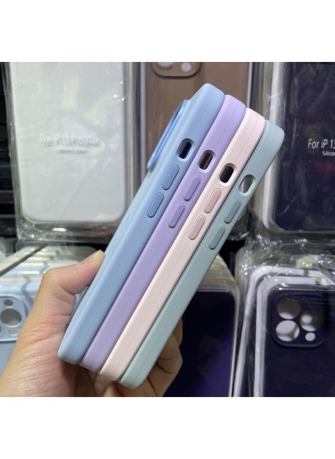 Generic - Suitable For Ihone14promax Liquid Silicone Magnetic Mobile Phone Case Animation Pop-up Window 14Magsafe Protective Cover-Color:Duck Tail Flower-Applicable Model:14plus - Image 1