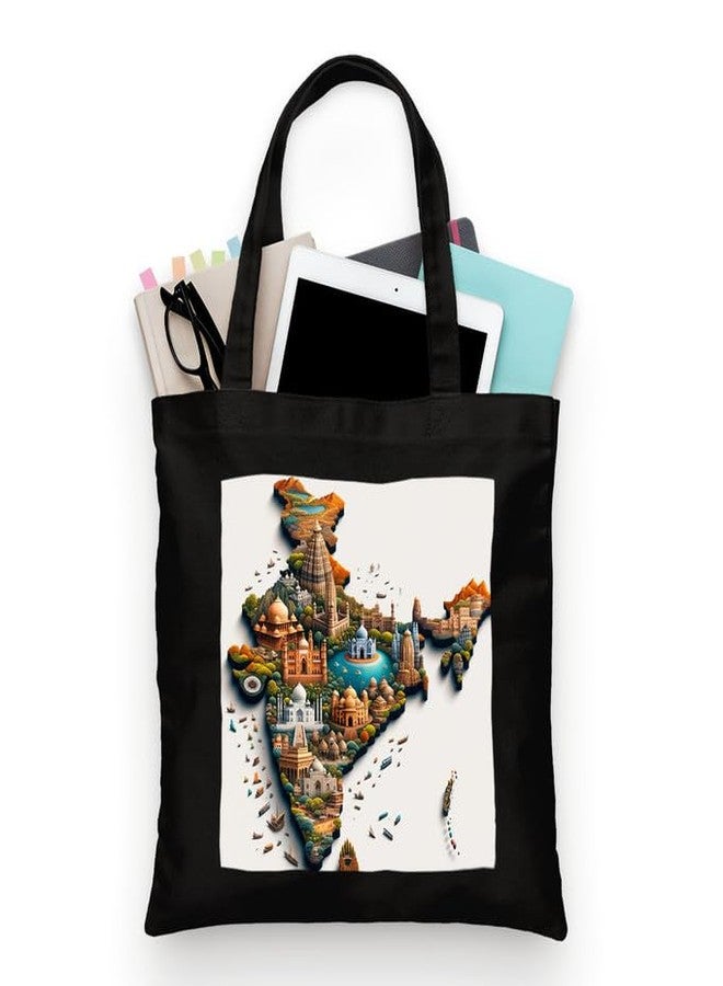 PrintingZone Printed Tote Bag For Women| Boho Printed Canvas Tote Bag for Women - Eco Shopper Bag - Image 1