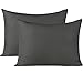 BEDSUM Microfiber Standard Pillowcases Set of 2, Soft Wrinkle Resistant and Easy Care Pillow Cases with Envelope - Image 2