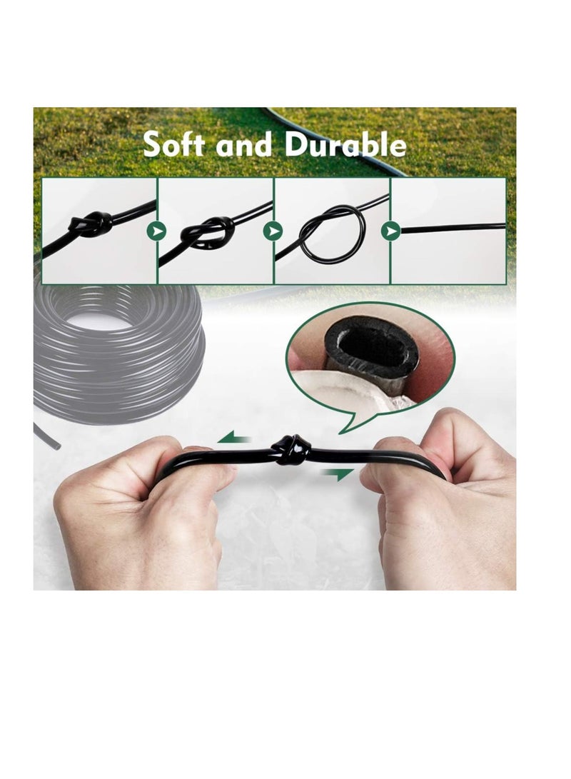 عام 1/4 بوصة أنابيب الري بالتنقيط بتوزيع فارغ خرطوم خط أنبوب سقي حديقة لنظام الري بالتنقيط - Image 3