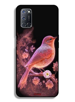 Tolwak Oppo A92 Protective Case Cover Cute Bird Art  - Image 1