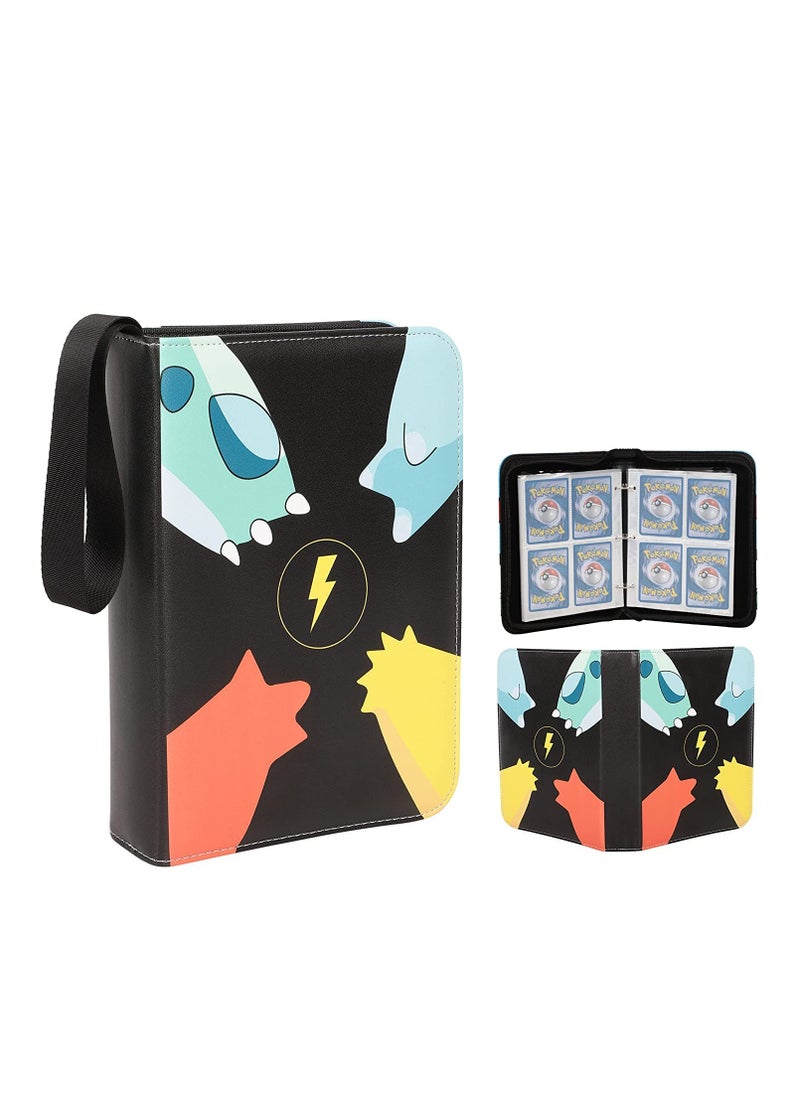 XSEVEN - XSEVEN Card Binder for Pokemon Cards，900 Pockets Trading Card Games Collection Binder ，Card Collector Album Holder for kids - Image 1
