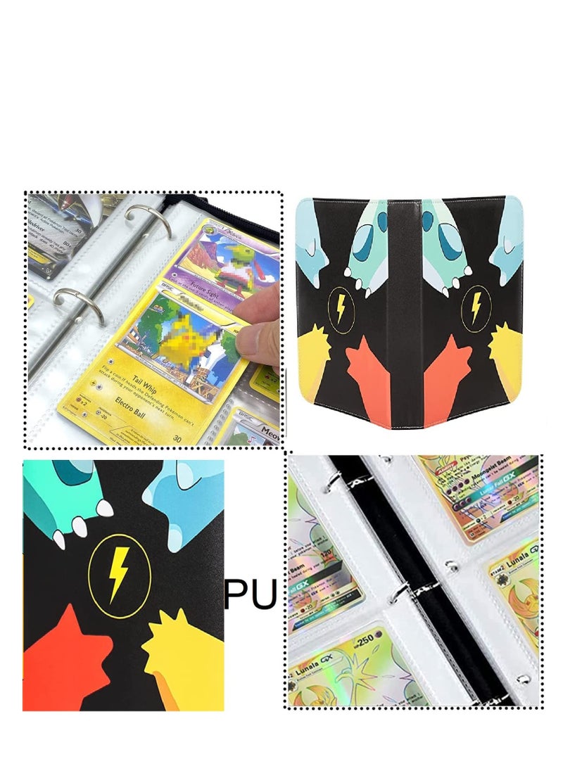 XSEVEN - XSEVEN Card Binder for Pokemon Cards，900 Pockets Trading Card Games Collection Binder ，Card Collector Album Holder for kids - Image 1
