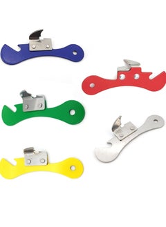 Oasisgalore 5PCS Stainless Steel Handheld Can & Lid Openers, Lightweight Kitchen Tool  - Image 1