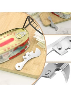 Oasisgalore 5PCS Stainless Steel Handheld Can & Lid Openers, Lightweight Kitchen Tool  - Image 5