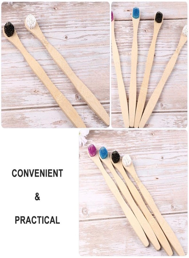 HEALLILY Tongue Cleaner 4Pcs Set Tongue Scraper and Cleaning Brush Oral Tools for Fresh Breath and Effective Bad Breath Removal Lightweight Portable 7.44In Length - Image 5
