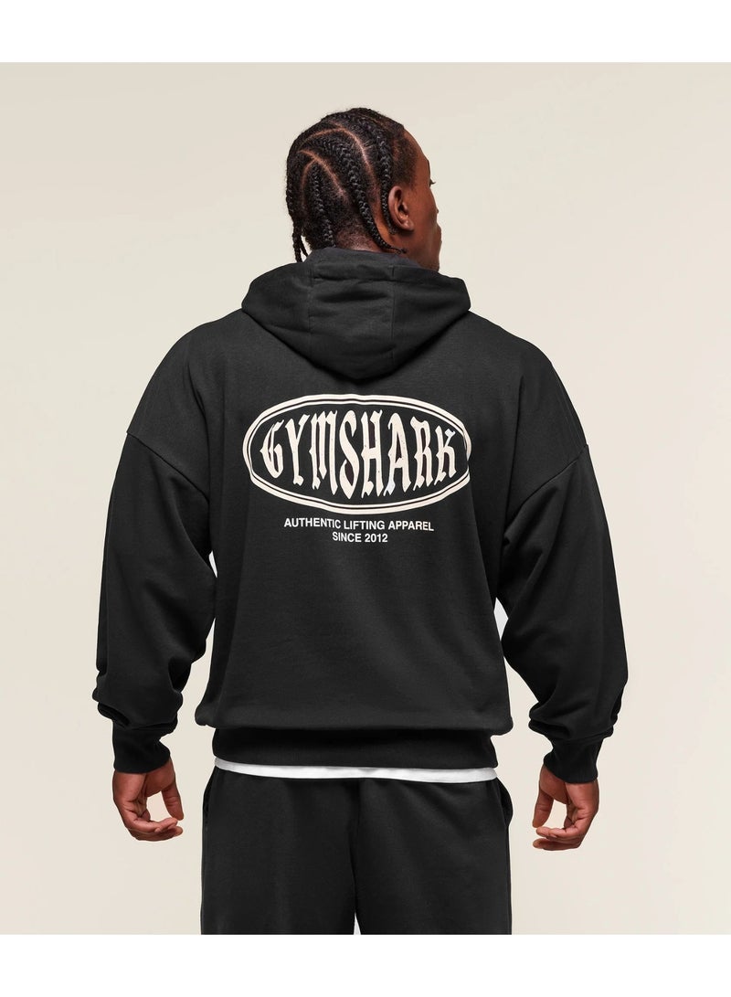 Gymshark Authentic Lifting Apparel Hoodie-(Black) - Image 1