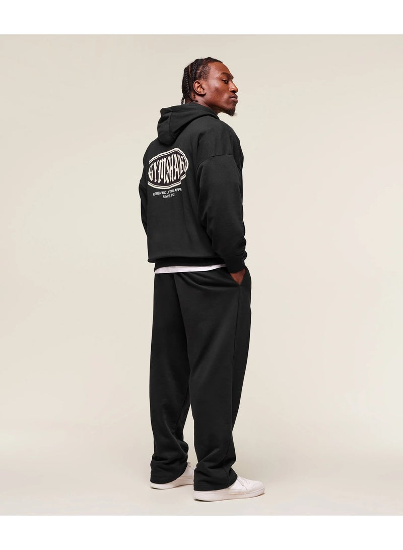 Gymshark Authentic Lifting Apparel Hoodie-(Black) - Image 5